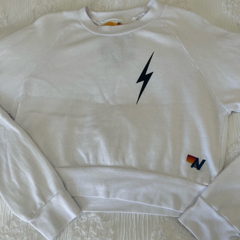 cropped aviator nation sweater